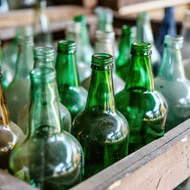 Collecte régulière de verre